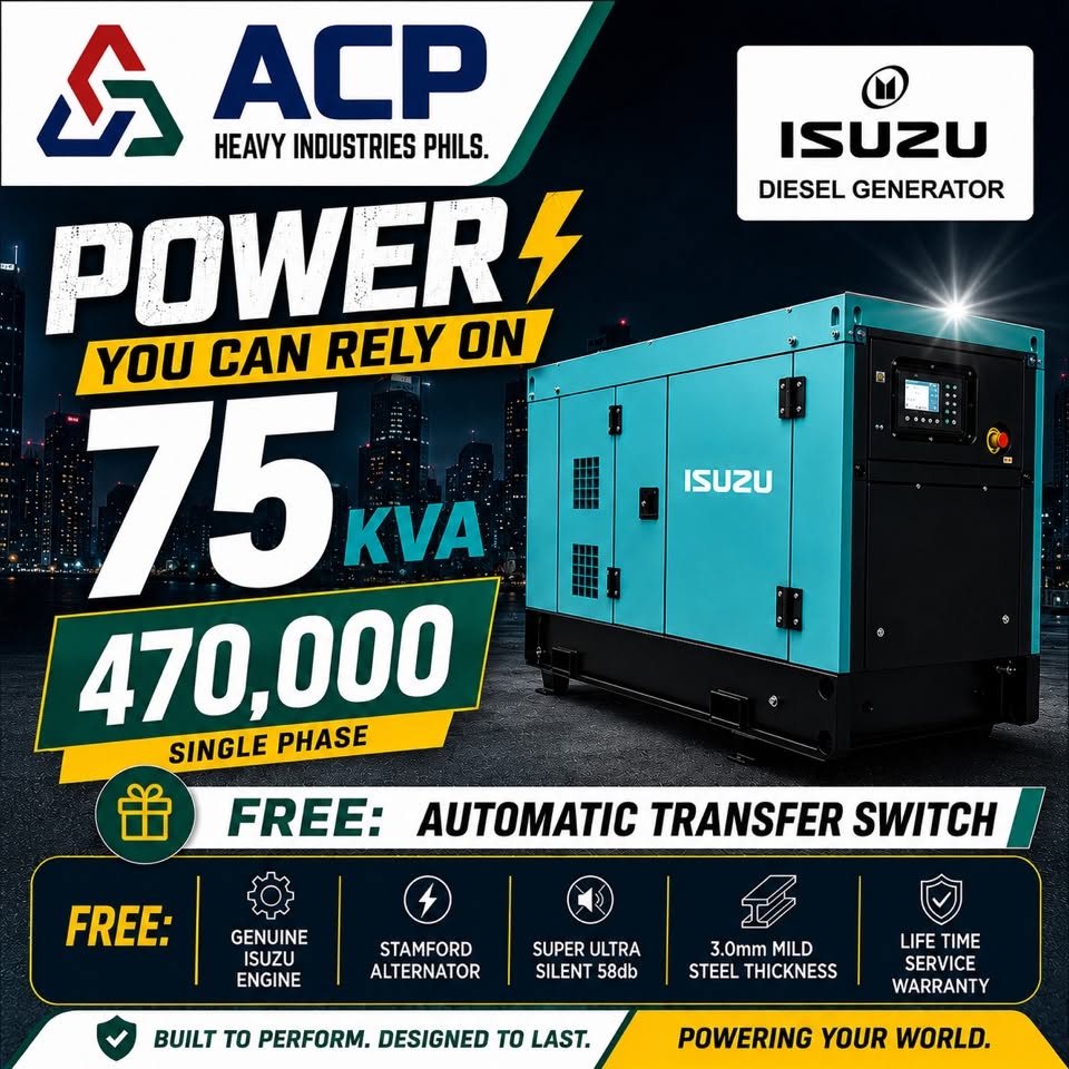 ACPHIP IsuZU 75kva