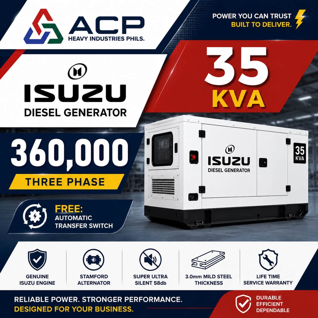 Isuzu35kva